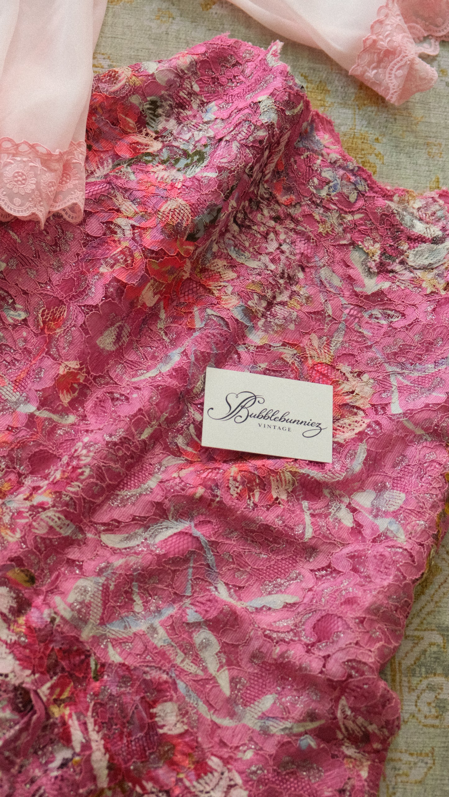Vintage Italian berry pink skirt (M)