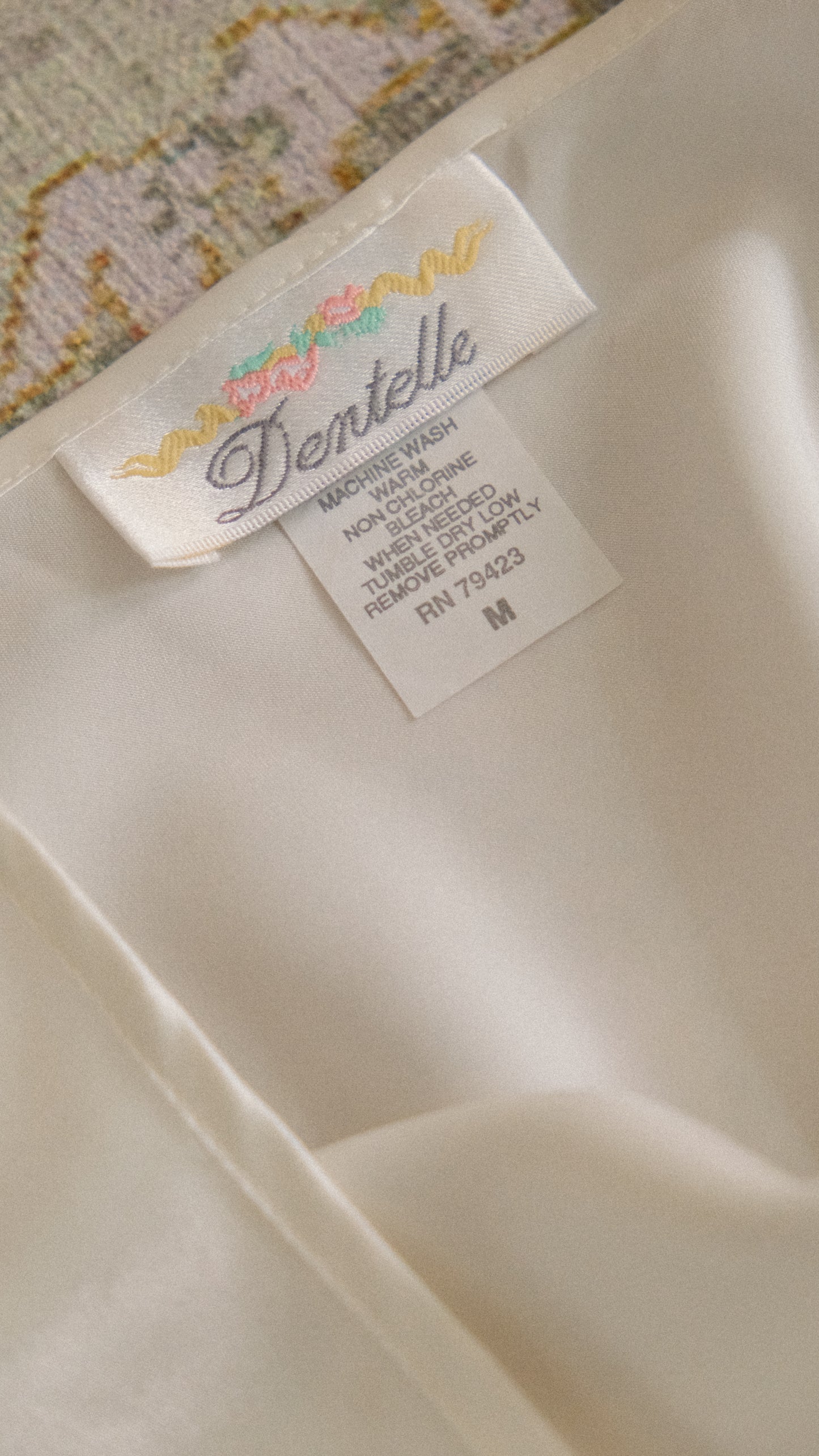 Vintage Dentelle ivory babydoll (M)