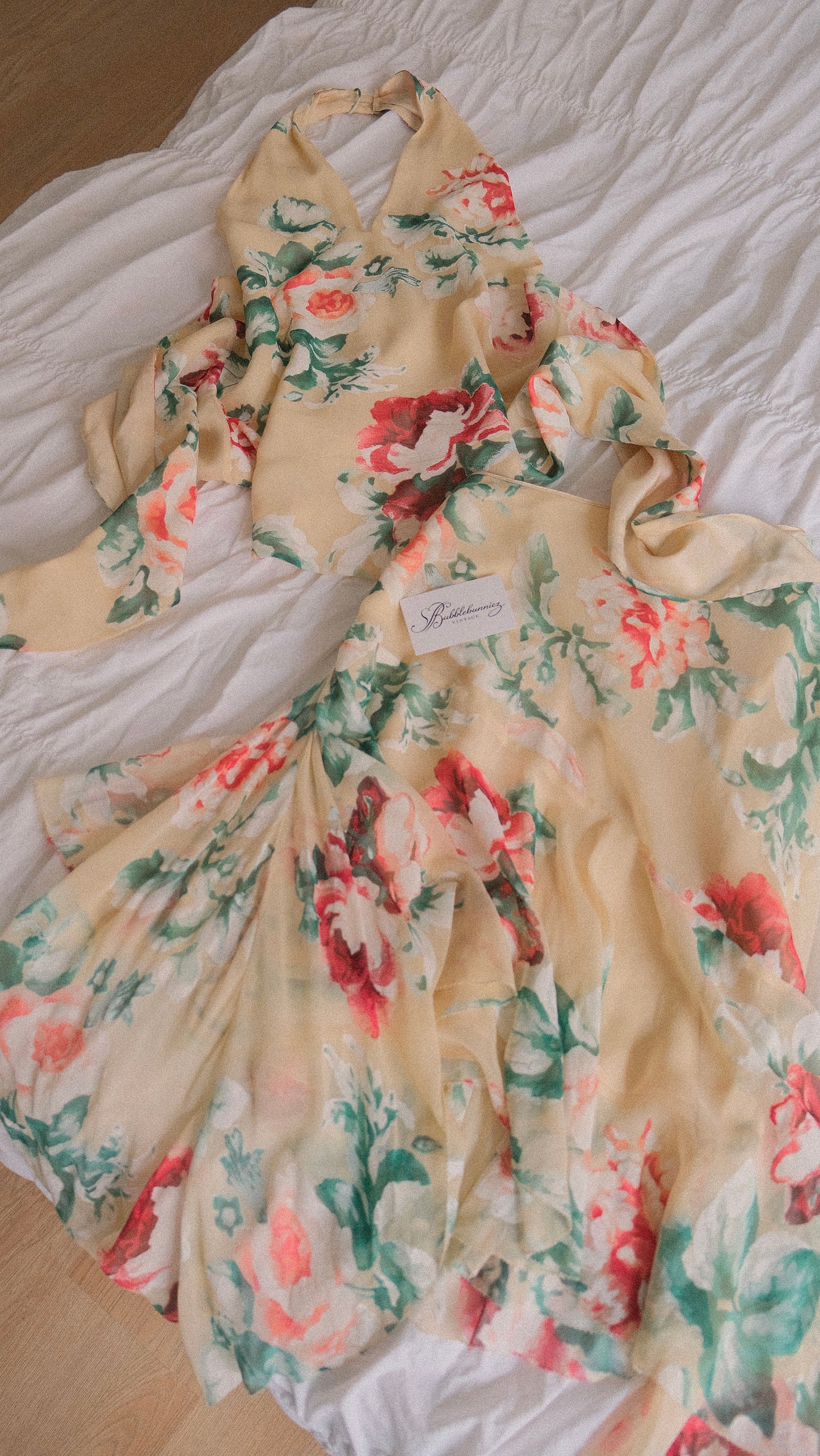 Vintage Italian floral 2 piece set