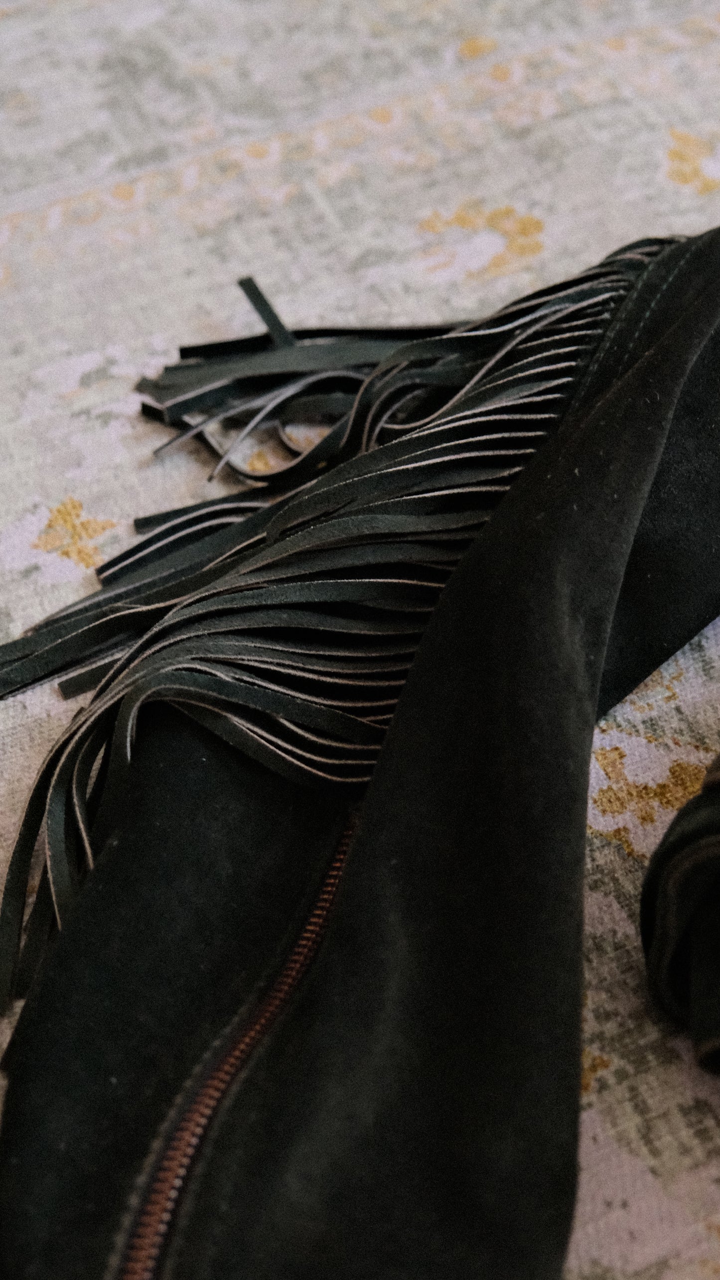 Deep Green Spanish Fringe jacket (M, L)