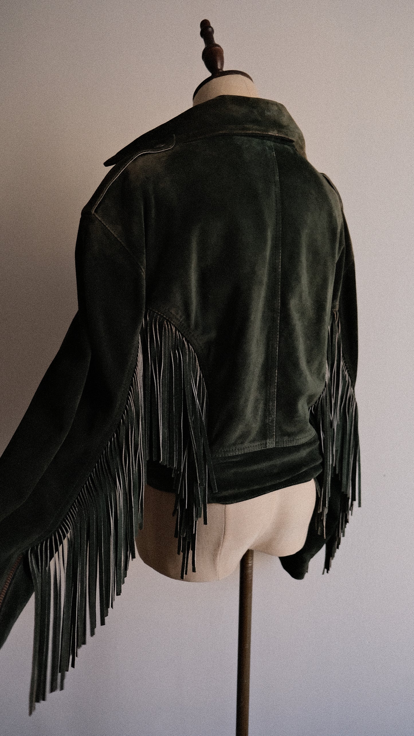 Deep Green Spanish Fringe jacket (M, L)