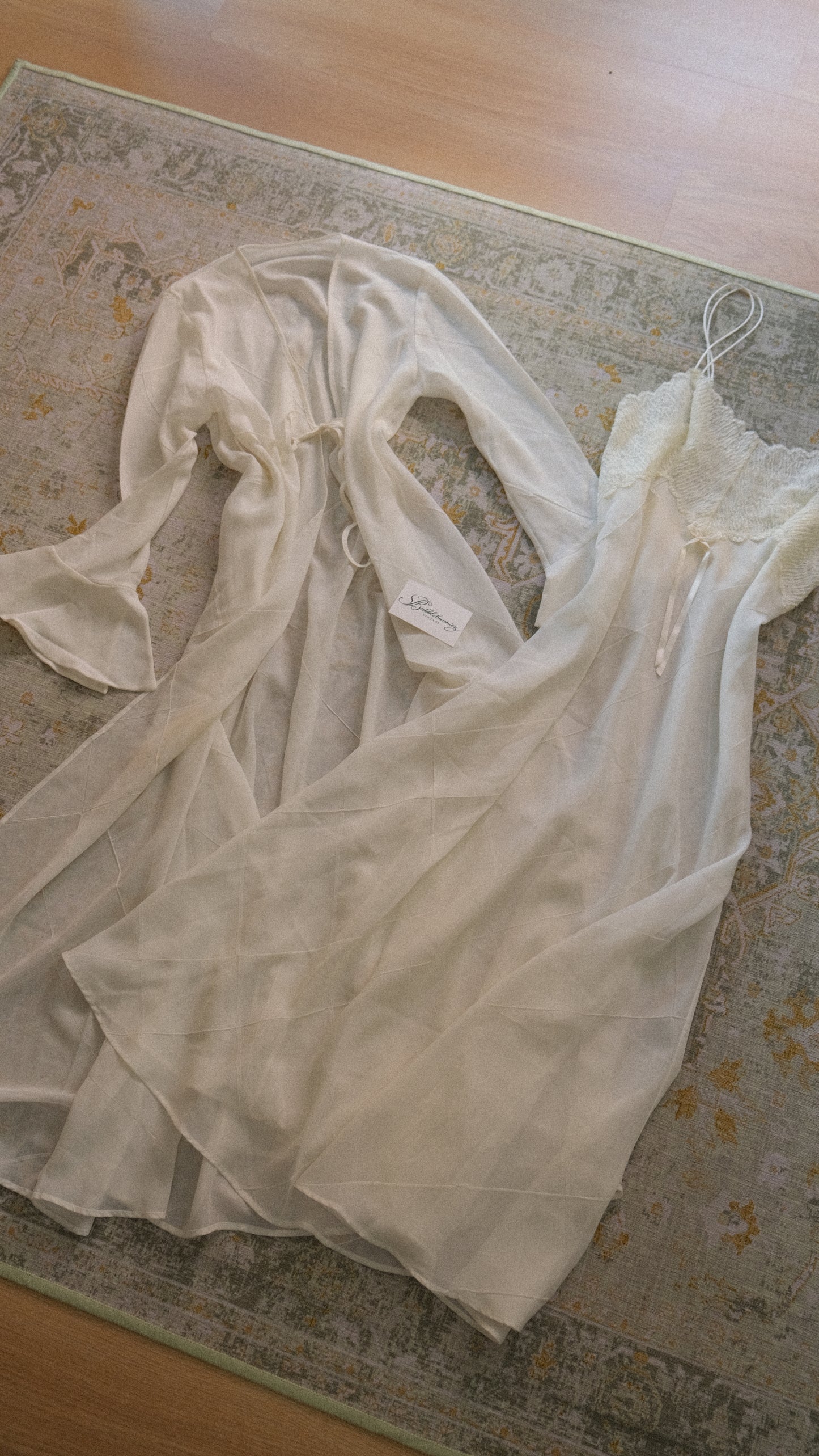 Vintage GAREL 2 piece lingerie set (M-XL)