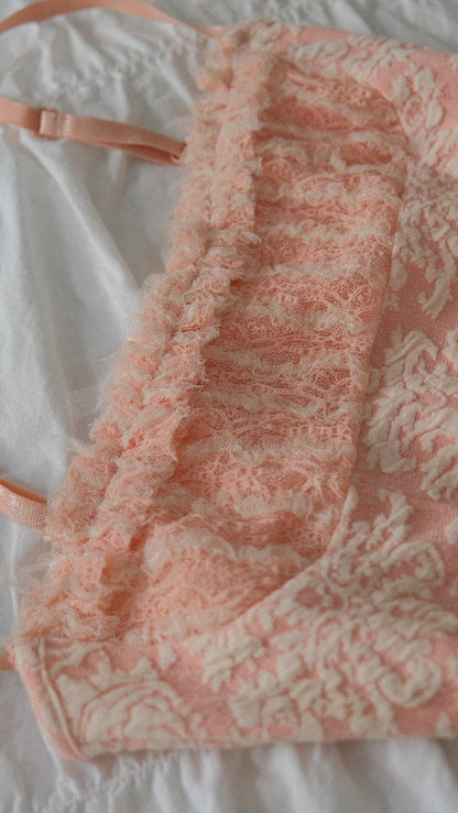 Old pink milkmaid top
