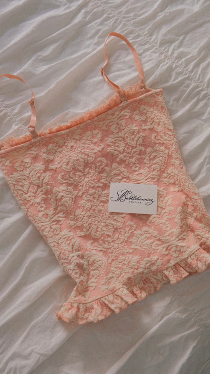 Old pink milkmaid top