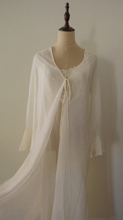 Vintage GAREL 2 piece lingerie set (M-XL)