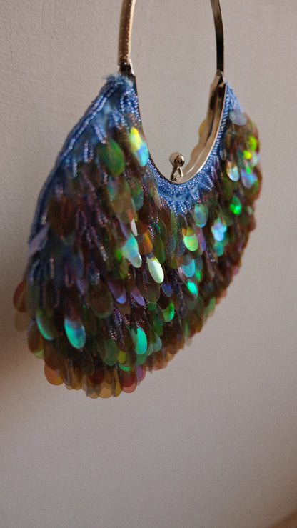 Siren Sequin clutch