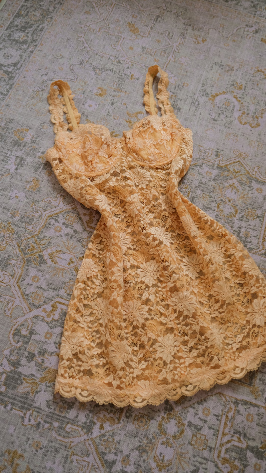 Vintage lace La Perla babydoll (L)