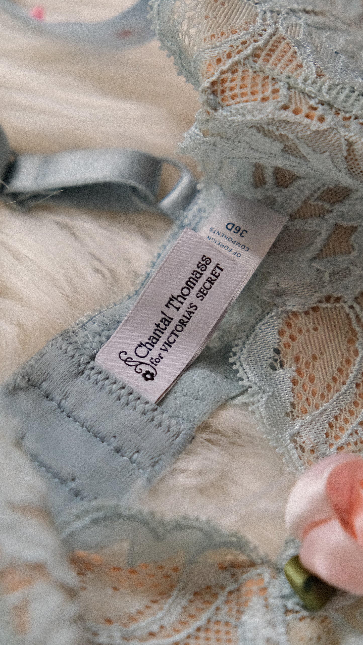 Vintage Chantal Thomass x Victoria’s Secret bra (36D/80D)