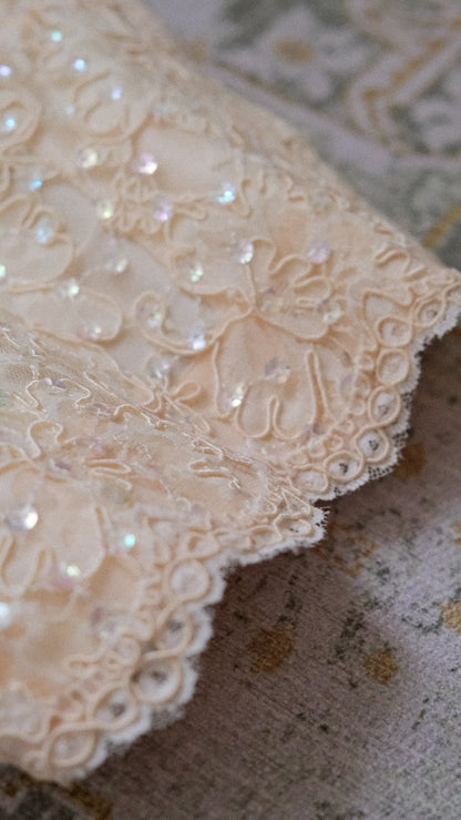 Vintage Bridal French corset (XS, B cup)