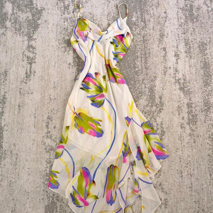 Spring Angel floral dress (M/L, L)