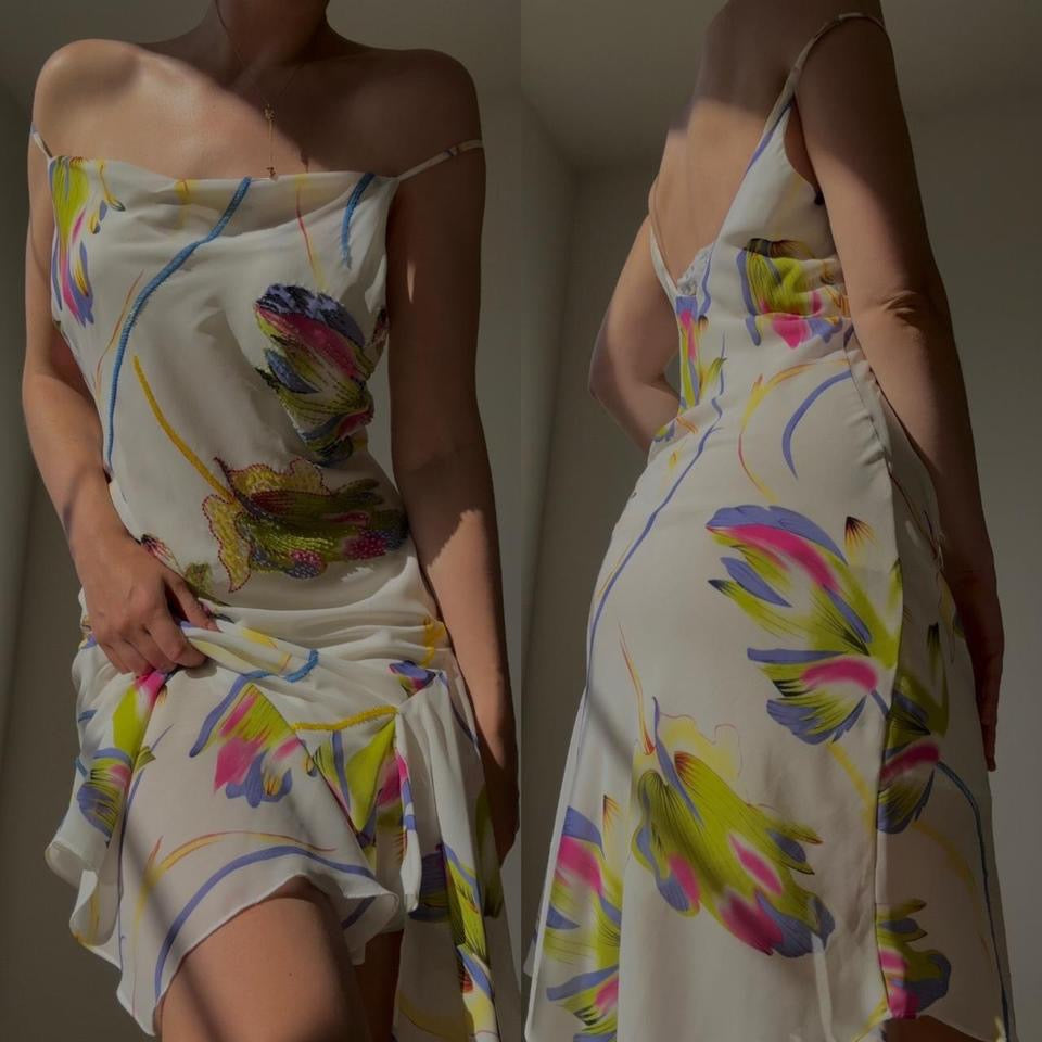 Spring Angel floral dress (M/L, L)