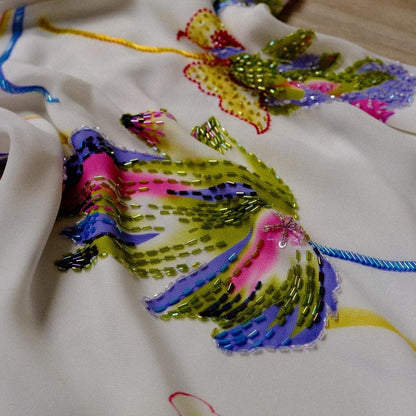 Spring Angel floral dress (M/L, L)
