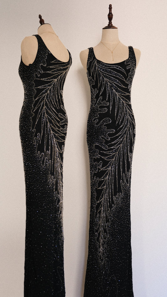 Nocturne Vine dress (M-L)