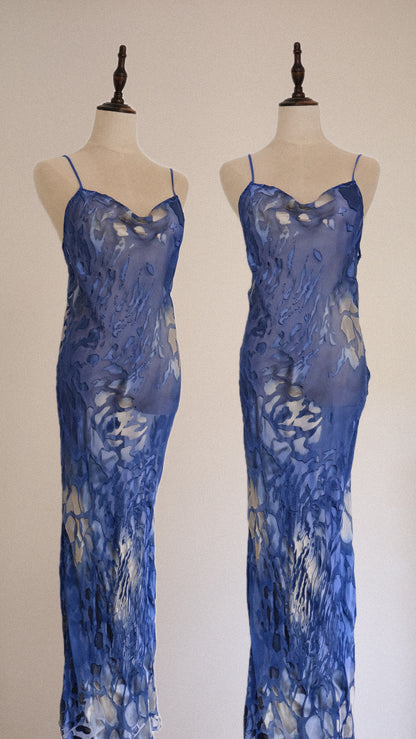 Italian Sea Nymph transparant dress (S/M, M)