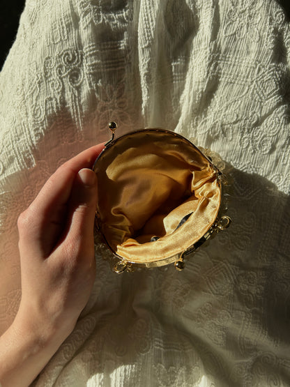 Golden Hour Bloom clutch