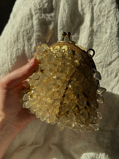 Golden Hour Bloom clutch