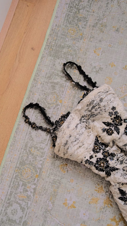 Moonlit Masquerade evening dress (S, S/M)