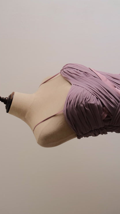 Dusky Rose dress (S)