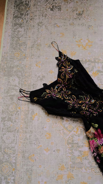 Fairytale blossom dress (S/M, M)