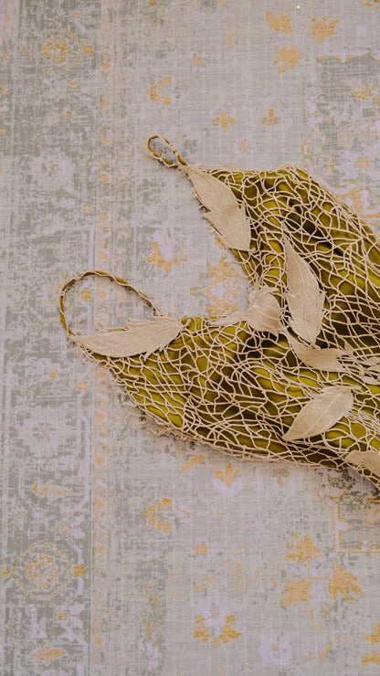 Olive fairytale dress (S/M, M)