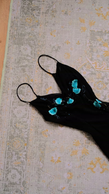 Midnight ocean’s jellyfish dress (S/M, M)