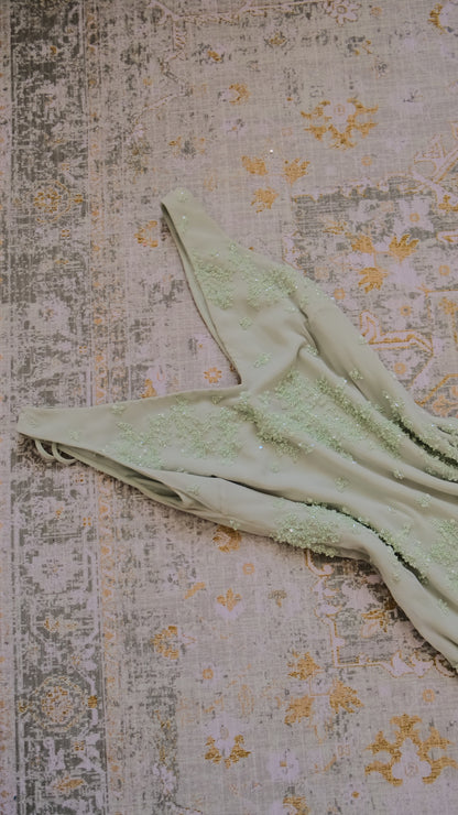 Minty fairy dream dress (M)